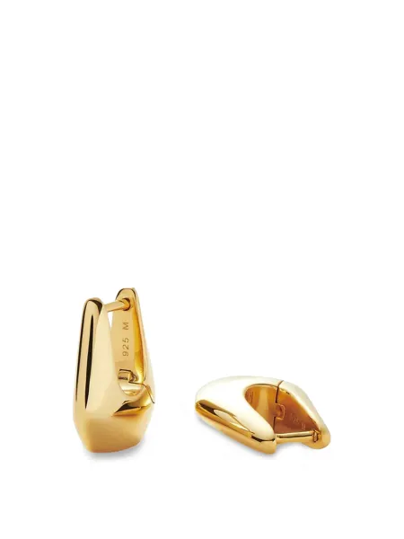 Missoma Lucy Williams Arco Small Hoop Earrings 18kt gold