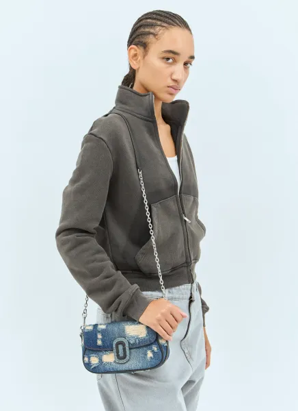 The Denim Clover Shoulder Bag
