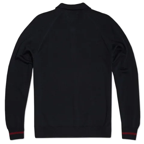 Fred Perry Long Sleeve Merino Polo