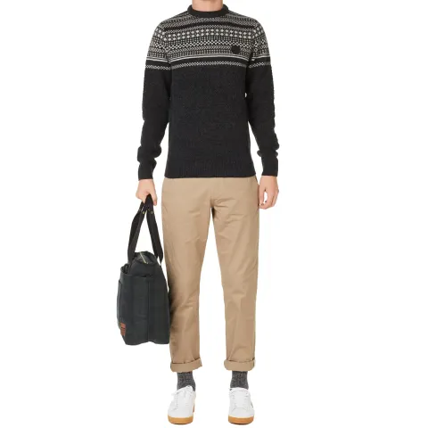 Fred Perry Winter Fairisle Crew Neck Knit