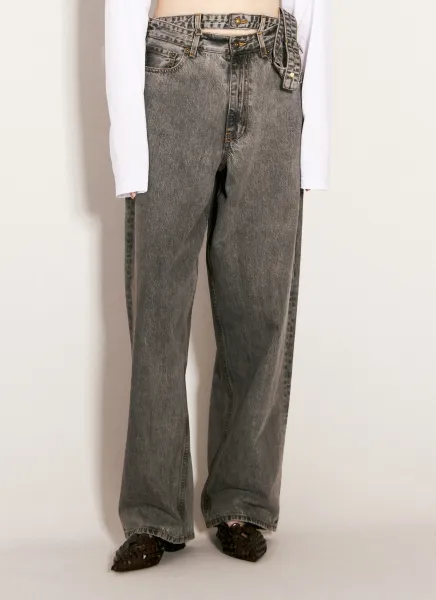 Evergreen Multi-Waistband Jeans