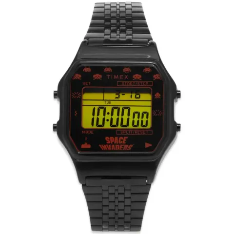 x Space Invaders Timex 80 Digital Watch