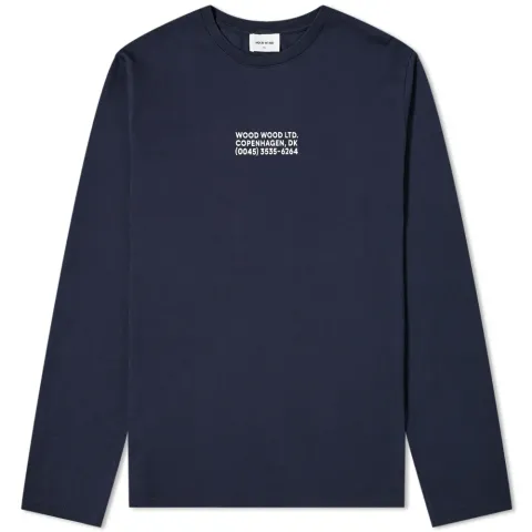 Long Sleeve Peter Info Logo T-Shirt