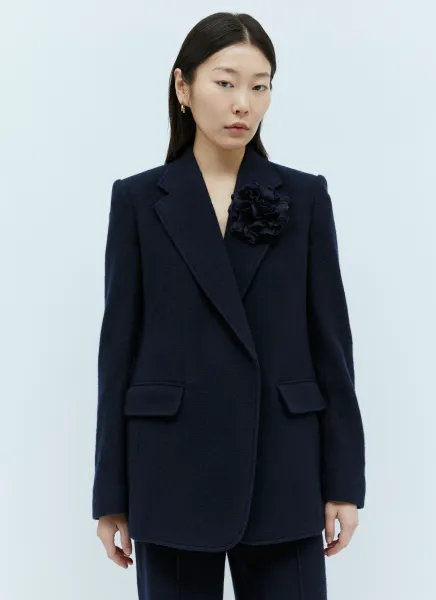 Buttonless Tailored Blazer