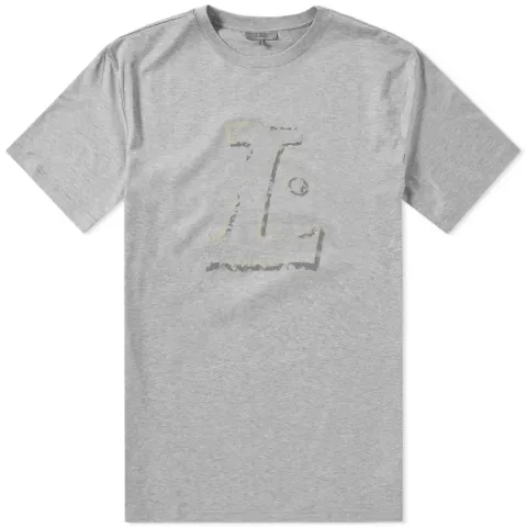 Distressed L Tee