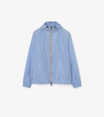 Nylon Clapton Hooded Jacket in Cornflower blue