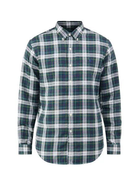 Polo Ralph Lauren Custom Fit Cotton Oxford Check Shirt