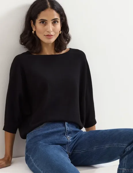 Phase Eight Slash Neck Jumper