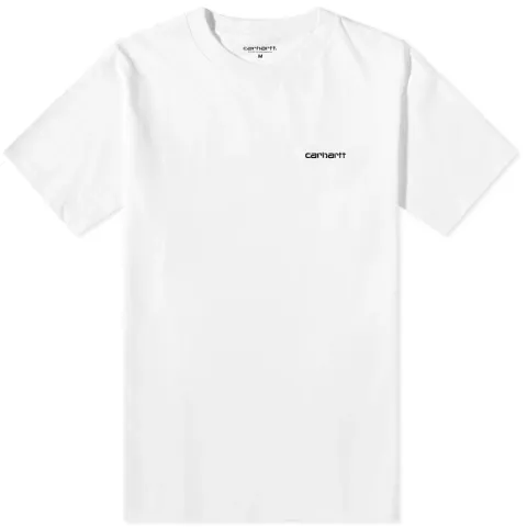 Script Embroidered T-Shirt