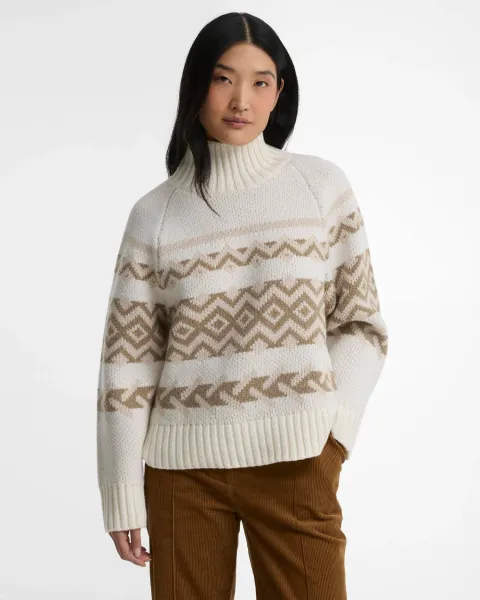 BARBOUR Williowmere Wool Fair Isle Jumper