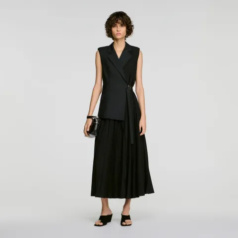 2-in-1 wraparound maxi dress
