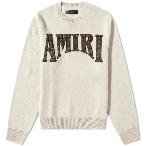 Logo Crew Knit