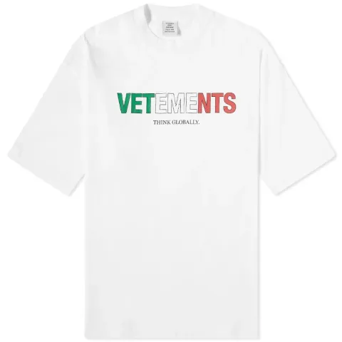 Italy Logo Oversized T-Shirt