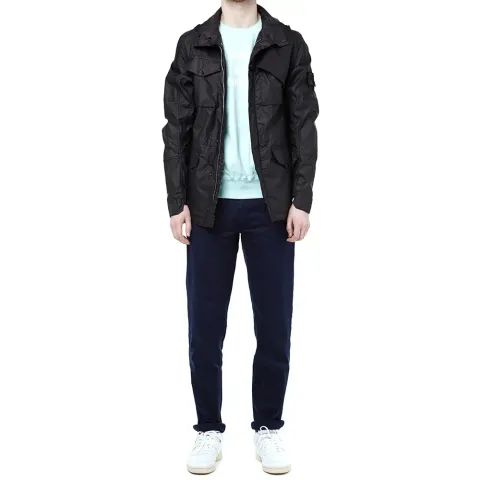 Mussola Gommata Field Jacket