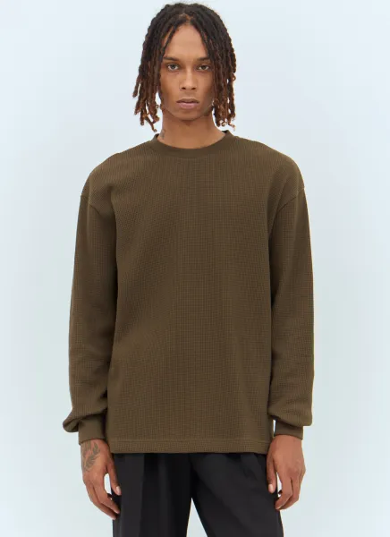 EKD Waffle Knit Top
