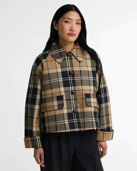 Delilah Tartan Showerproof Jacket