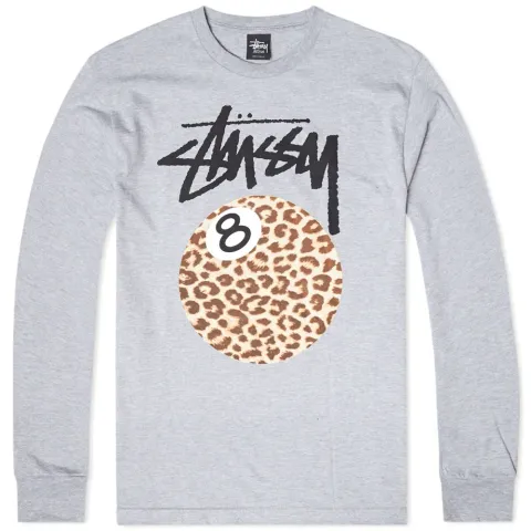 Long Sleeve Cheetah Ball Tee
