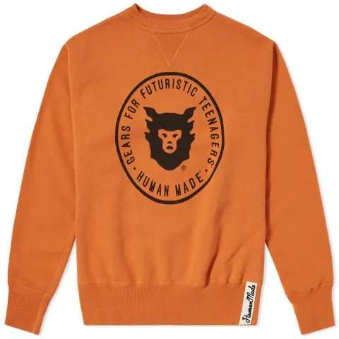 Futuristic Teenagers Crew Sweat