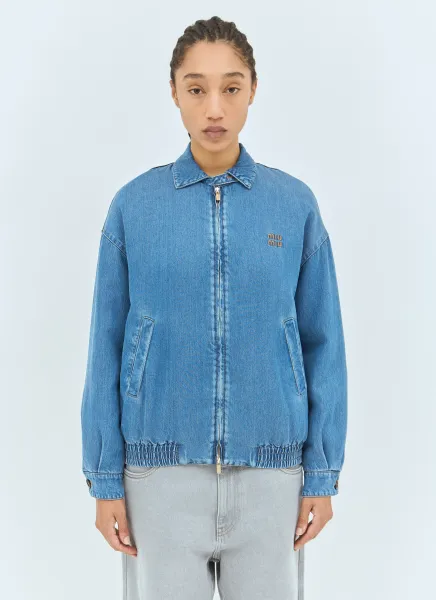 Padded Denim Jacket
