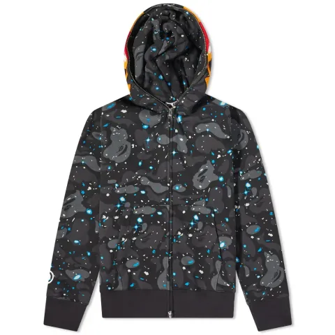 Space Camo Tiger Full Zip Hoodie