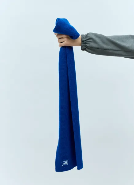 Ribbed Cashmere Scarf