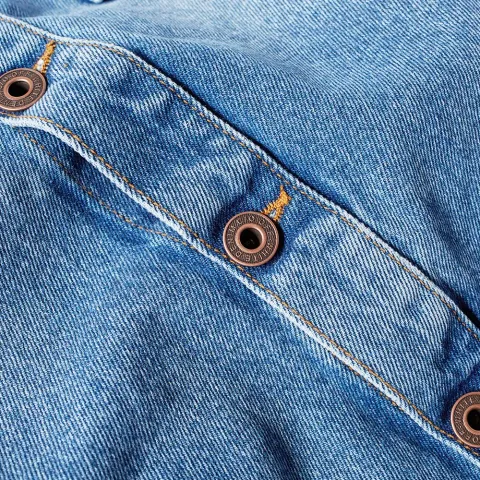 Diagonals Spray Denim Shirt