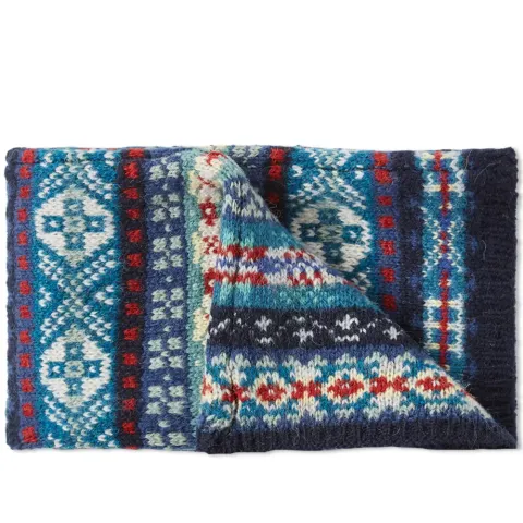 Jamieson's of Shetland Fair Isle Scarf