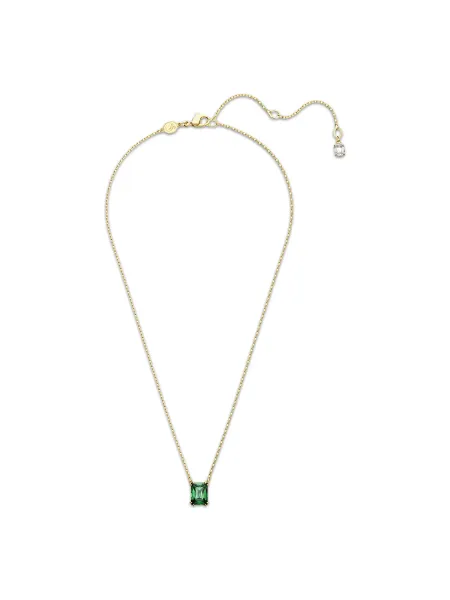 Swarovski Matrix Rectangular Cut Pendant Necklace