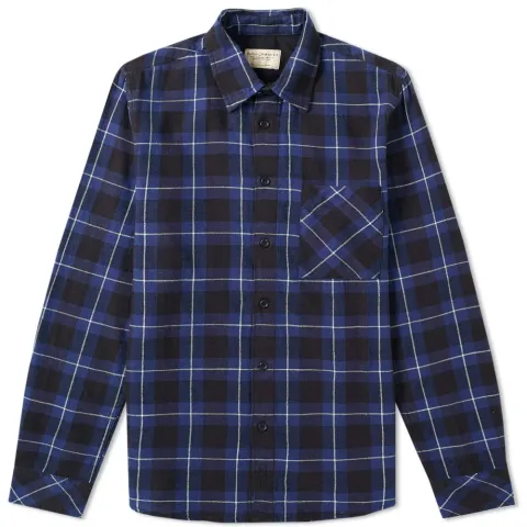 Nudie Sten Block Check Shirt
