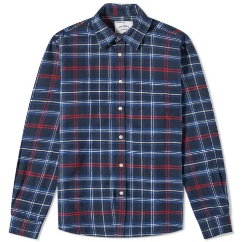 Pop Up Flannel Check Shirt
