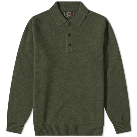 Knit Polo Shirt