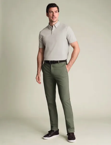 Charles Tyrwhitt Slim Fit Chinos Sage