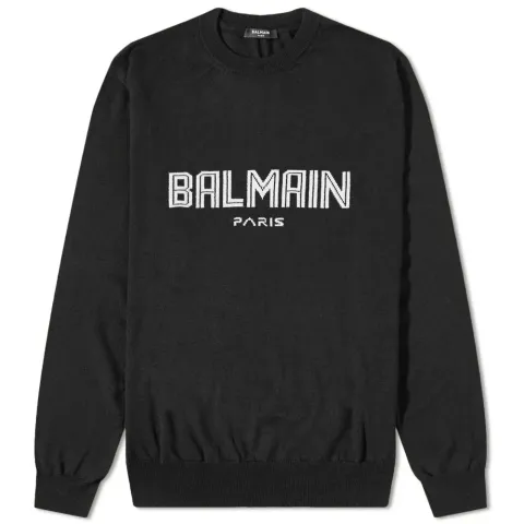 Merino Logo Crew Knit