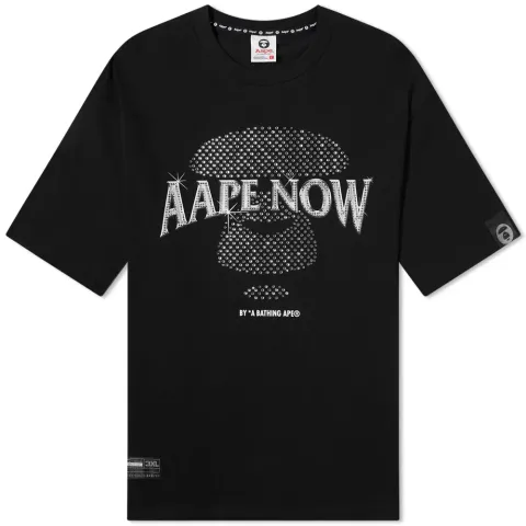 AAPE Crystal AAPE Head T-Shirt