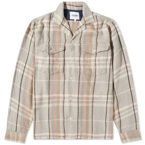Acid Plaid Overshirt