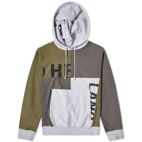 Patchwork Logo Popover Hoody