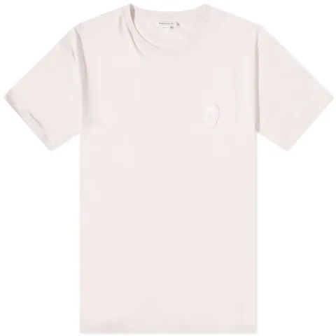 Tonal Skull Motif T-Shirt
