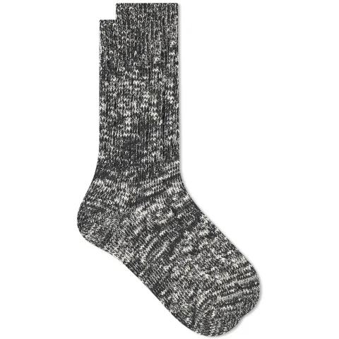 Low Gauge Slub Crew Sock