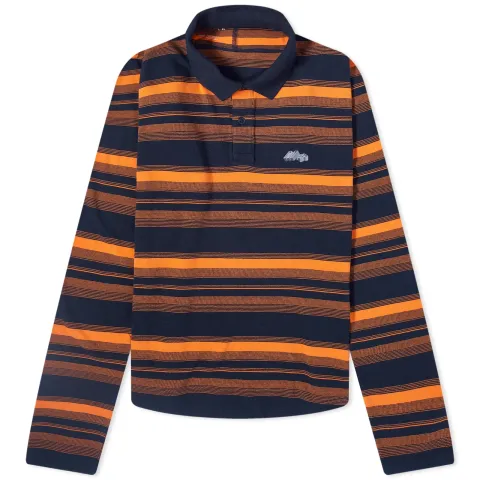 Long Sleeve Pulled Neck Polo