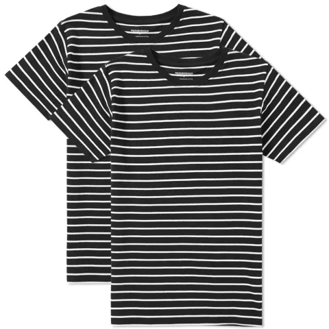 Classic Border Tee - 2 Pack
