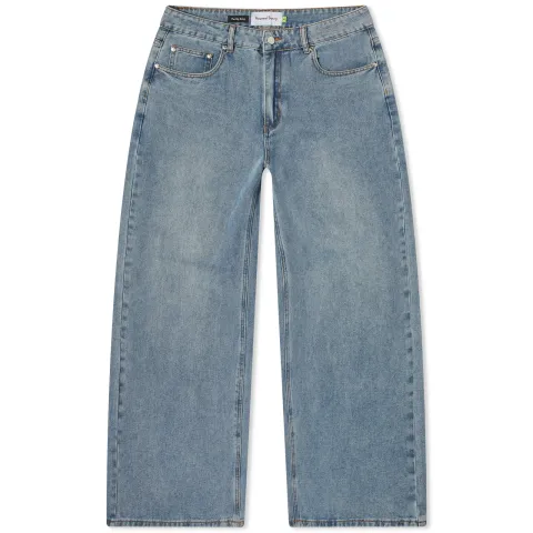 02 Sandblast Wide Leg Denim