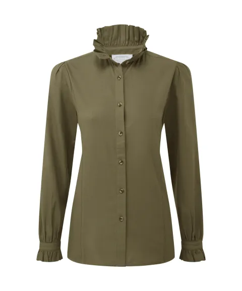 Schöffel Country Sheringham Shirt - Dark Khaki Green
