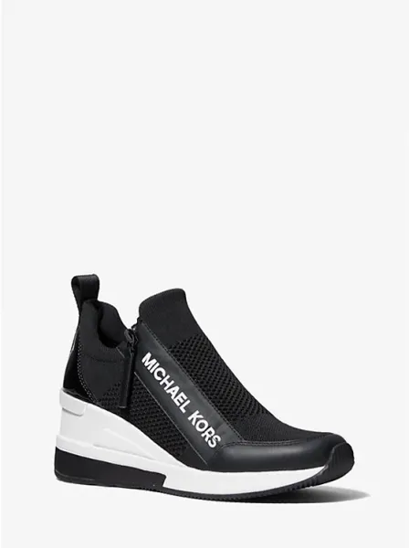 Michael Kors Willis Stretch Knit Trainer
