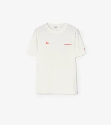 London Map Cotton T-shirt in Chalk white