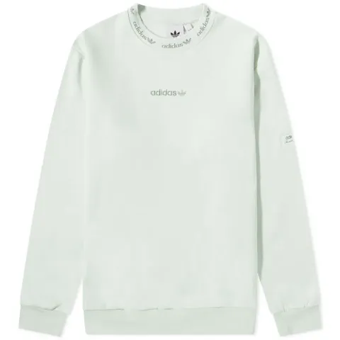 Trefoil Linear Crew Sweat