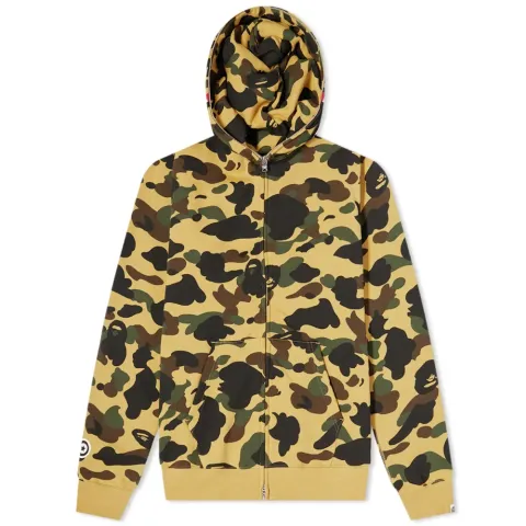 1st Camo Shark Full Zip Hoody
