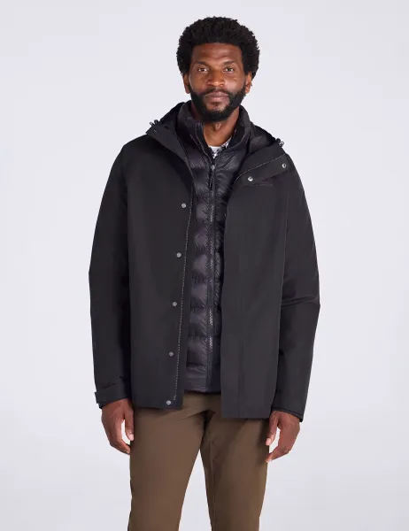 Mountain Warehouse Alaskan 3 in 1 Waterproof Jacket Black