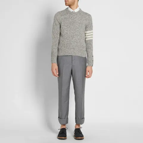 Classic Donegal Short Crew Knit