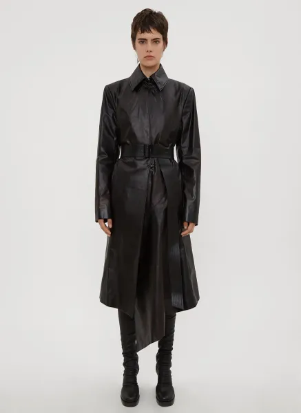 Tailored Leather Coat
