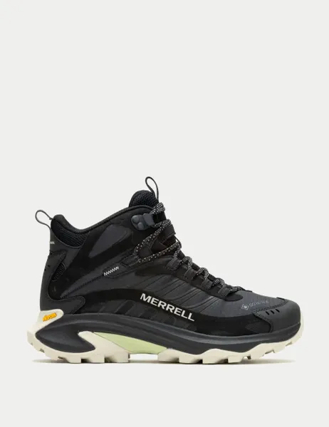 Merrell Moab Speed 2 Mid GTX Walking Boots Black Mix